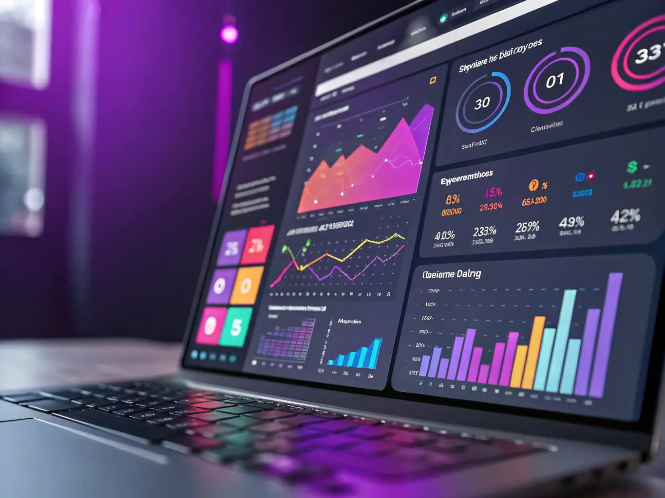 A detailed image showcasing Agdbrix's automated reporting tools interface, highlighting real-time data analysis and report generation for risk management.